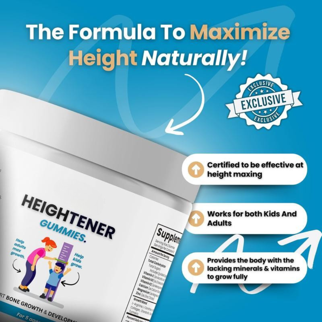 Pure Health Heightener Gummies™