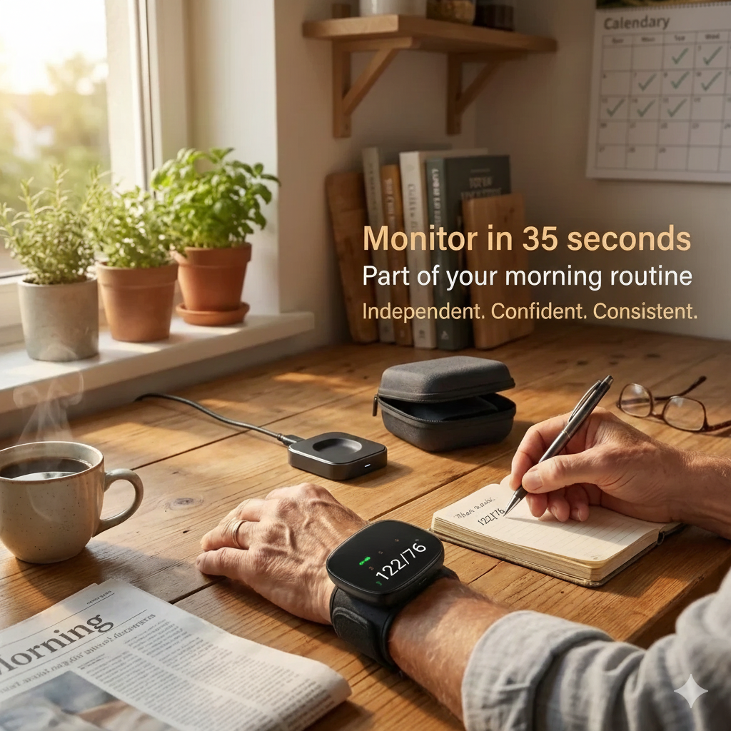 Bloombel™-Blood pressure monitor