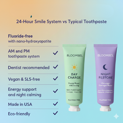 Bloombel™-Melatonin & Caffeine Toothpaste Bundle